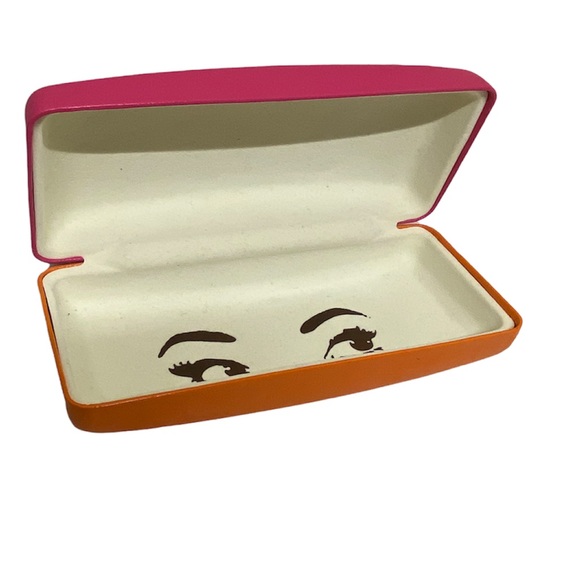 Kate Spade Pink & Orange Eyeglass Case - Picture 5 of 8